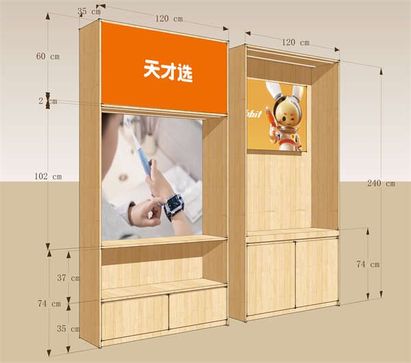 無極河北展柜制作廠家