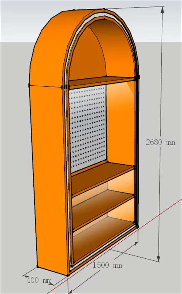 無極石家莊展柜制作批發